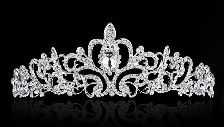 birdal crowns New Headbands Hair Bands Headpieces Bridal Wedding Jewelries Accessories Silver Crystals Rhinestone Pearls HT06