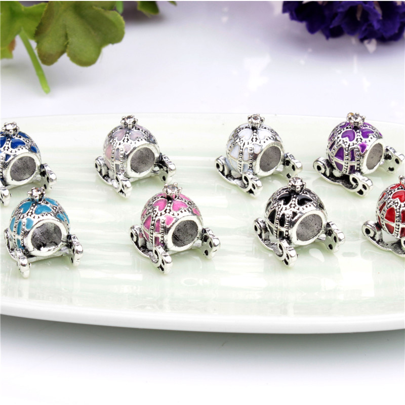 Princess Pumpkin Carriage Charm Bead Fashion Women Jewelry Stunning Design European Style For DIY Bracelet Bangle, Black
Princess Pumpkin Carriage Charm Bead Fashion Women Jewelry Stunning Design European Style For DIY Bracelet Bangle, Black