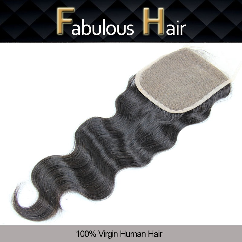 Top Lace Closure Virgin Brazilian Body Wave 5x5" Human Hair Free Part Hairpiece with Bleached Knots 12-20inch, Natural color
Top Lace Closure Virgin Brazilian Body Wave 5x5" Human Hair Free Part Hairpiece with Bleached Knots 12-20inch, Natural color