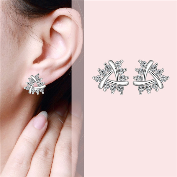 Brand new sterling silver Triangular insets earrings DFMSE622,women's 925 silver Dangle Chandelier wedding gemstone earrings factory direct
Brand new sterling silver Triangular insets earrings DFMSE622,women's 925 silver Dangle Chandelier wedding gemstone earrings factory direct
