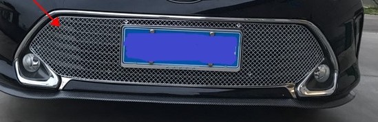 Stainless steel Front Grille Around Trim Racing Grills For Toyota Camry 2015 2016 Z2AA030