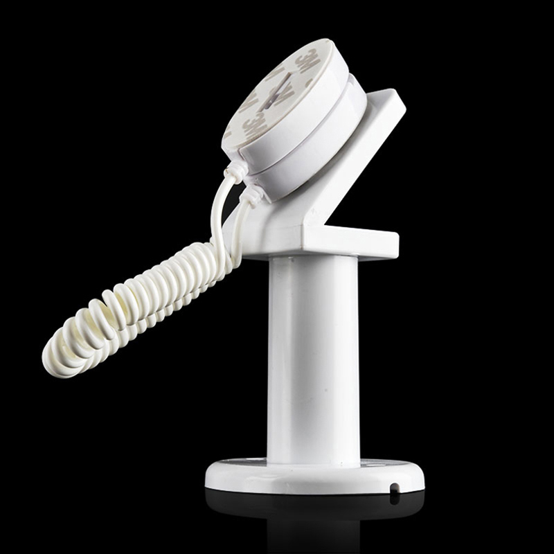 50pcs Acrylic mobile phone security display stand holder with retractable cable anti-theft for all handhelds exhibit mp3 controller etc