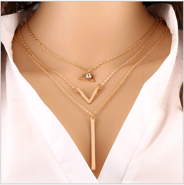Fashion Layer Body Chain Bar Necklace Chokers Elegant Women Crystal sequins strip pendant necklaces Ladies Jewelry Accessories for Sale
Fashion Layer Body Chain Bar Necklace Chokers Elegant Women Crystal sequins strip pendant necklaces Ladies Jewelry Accessories for Sale