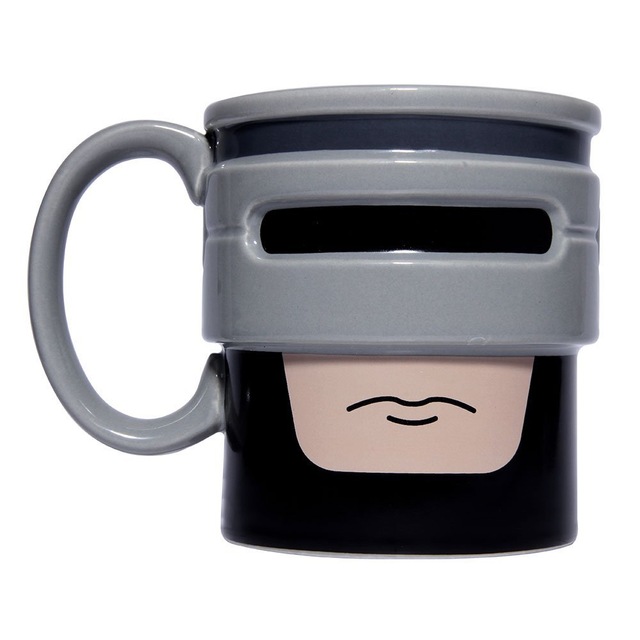 Novelty Robocup Mug Ceramic Crime Fighting Tea Coffee Robocop Cup Beverages Half Man Half Mug Personality Gift, As picture
Novelty Robocup Mug Ceramic Crime Fighting Tea Coffee Robocop Cup Beverages Half Man Half Mug Personality Gift, As picture