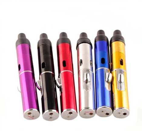 2015 Click N Vape Sneak Vaporizer Pen Dry Herb Vaporizer Smoking Metal Pipe Wind proof Torch Lighter For Dry Herb and Wax DHL Free Shipping от DHgate WW