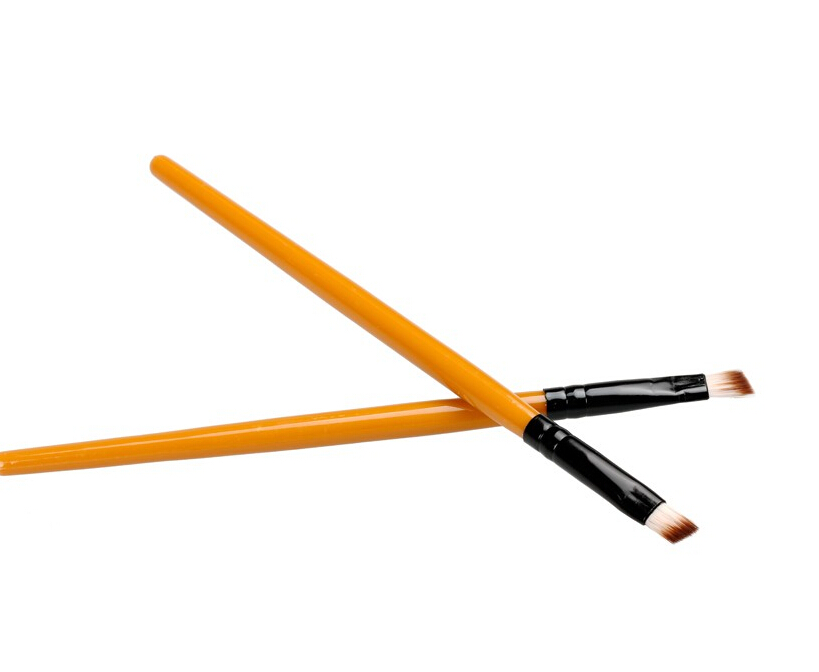 Pro Good Quality Elite Angled Eyebrow Brush Eye Brow Tool Color Black Or Brown Handle Random Delivery for Women Beauty