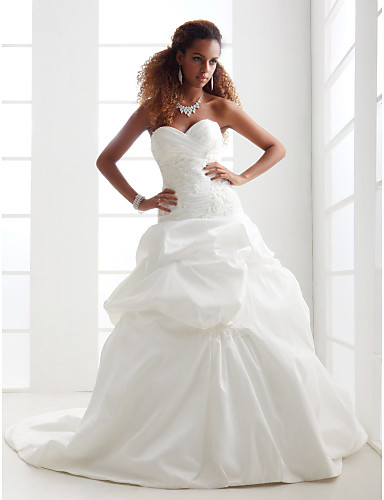 2016 New Hot Fashion Free Shipping Elegant Ball Gown Ivory Chapel Train Appliques Sweetheart Satin/Taffeta Wedding Dresses 223
2016 New Hot Fashion Free Shipping Elegant Ball Gown Ivory Chapel Train Appliques Sweetheart Satin/Taffeta Wedding Dresses 223