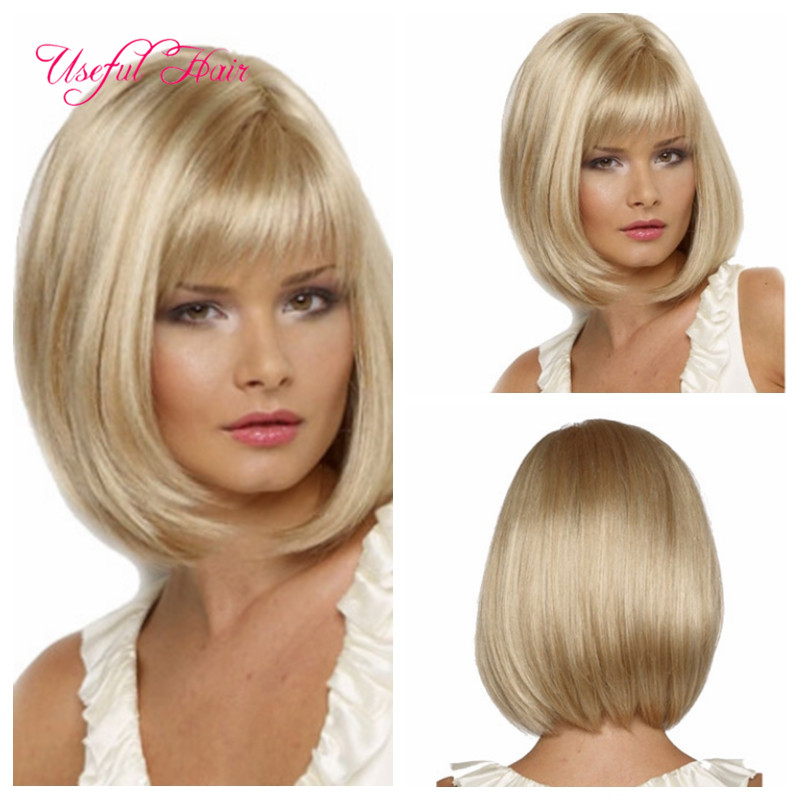 fashion Synthetic Hair Wigs Short Bob Wig blonde sexy and city samanttha wigs none lace hot color front wigs Heat Resistant soft feelings, 2same with picture 1pcs
fashion Synthetic Hair Wigs Short Bob Wig blonde sexy and city samanttha wigs none lace hot color front wigs Heat Resistant soft feelings, 2same with picture 1pcs