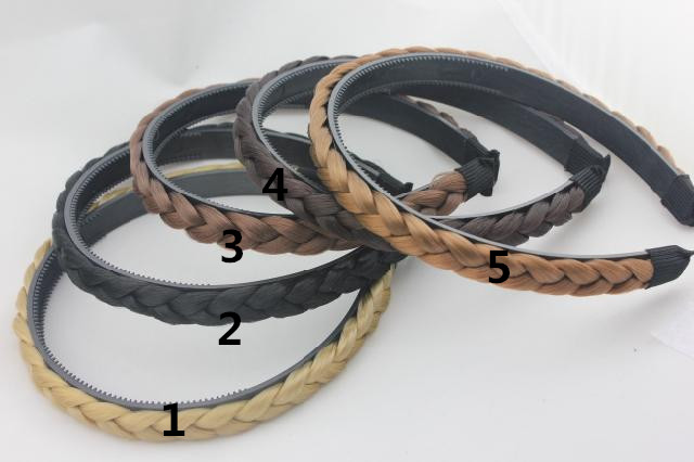 30Pcs/lot New Synthetic Fashion Hair Band For Woman Plaited Headbands Braided Hair Accessories Free Shipping K5636, Slivery;white
30Pcs/lot New Synthetic Fashion Hair Band For Woman Plaited Headbands Braided Hair Accessories Free Shipping K5636, Slivery;white