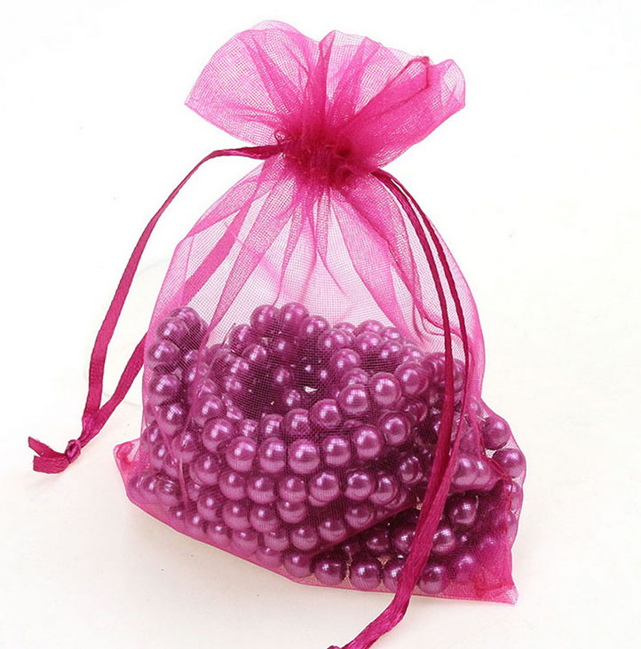 Jewelry Organza Gift Bag 4in x 6in 10x15cm pack of 100 Travel Drawstring Pouch