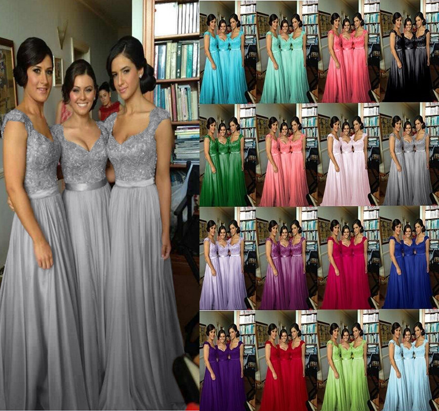fuchsia royal blue purple red 2019 2020 New lace Chiffon Long Formal Prom Party Bridesmaid Dress with crystal fashion maxi plus size
fuchsia royal blue purple red 2019 2020 New lace Chiffon Long Formal Prom Party Bridesmaid Dress with crystal fashion maxi plus size