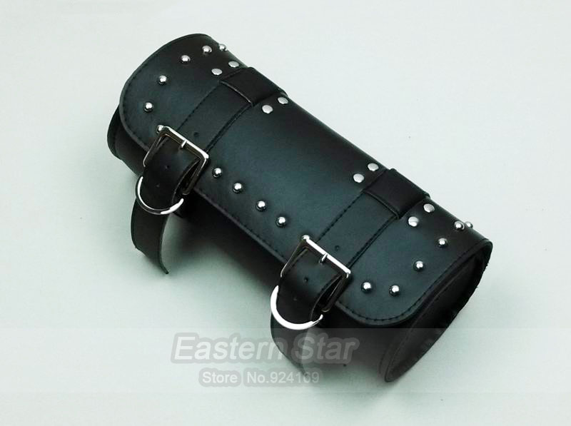 New Black Prince039s Car Motorcycle Saddle Bags Cruiser Tool Bag Luggage Handle Bar Bag Tail Bags Pacote Motos