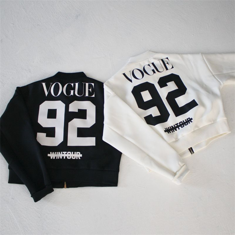chaquetas mujer 2015 Women New Autumn Winter jacket Active Stand Collar Pockets Zipper Coat blouson femme harajuku Sweatshirts FG1511