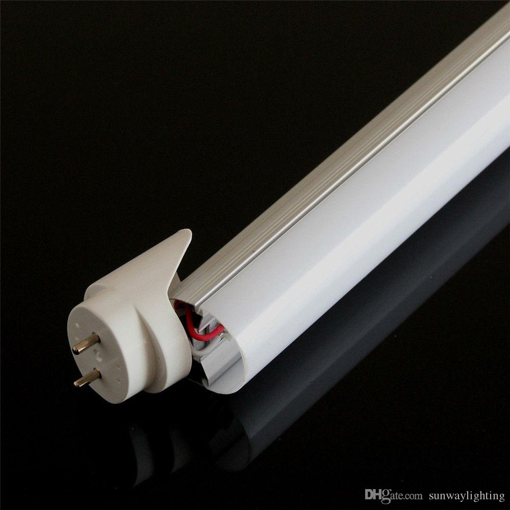 T8 4ft G13 led tube light 8ft single pin led shop lights FA8 led fluorescent light bulbs 22w 45w ac85-265v 28W 6000K 4 Foot garage workshop lighting