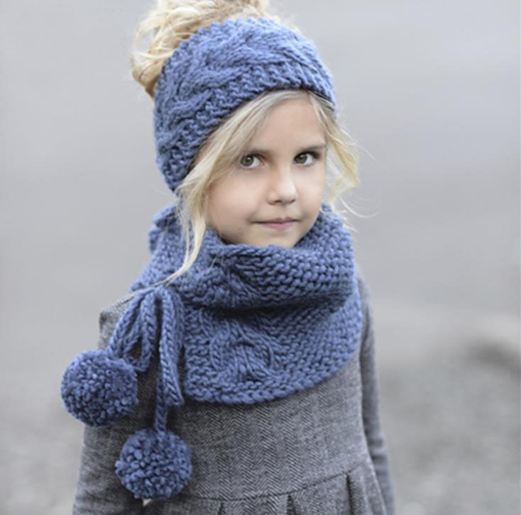 New Autumn Winter Baby Kids Knitted Headband Cap Neck Warmer 2pcs Set Girls Children Princess Crochet Warm Scarf M141, Blue
New Autumn Winter Baby Kids Knitted Headband Cap Neck Warmer 2pcs Set Girls Children Princess Crochet Warm Scarf M141, Blue