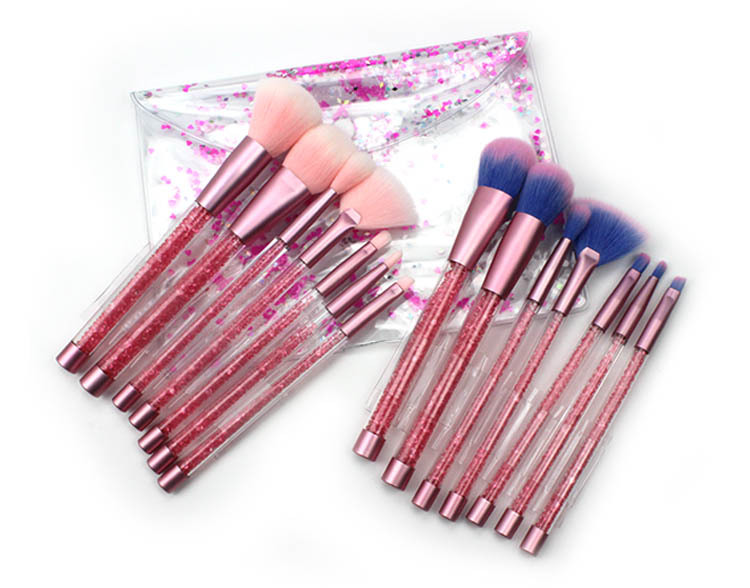 New 7PCS Mermaid Makeup Brush Set Crystal Makeup Brush Pink Blue Cosmetics Brushes Powder Eyeshadow Foundation Make up Tool
New 7PCS Mermaid Makeup Brush Set Crystal Makeup Brush Pink Blue Cosmetics Brushes Powder Eyeshadow Foundation Make up Tool