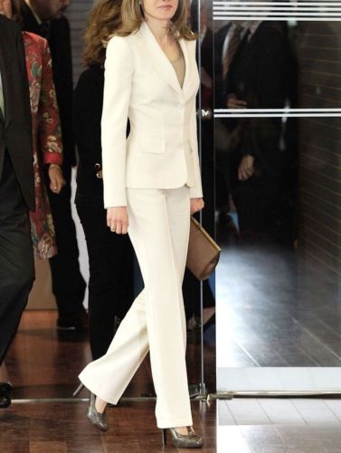 Fashionable white lady suit, ladies office dress suit women's business suit jacket + pants suit custom made, Black
Fashionable white lady suit, ladies office dress suit women's business suit jacket + pants suit custom made, Black