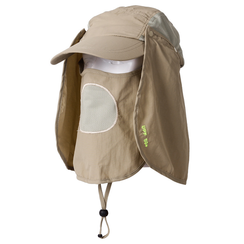 Wholesale-HOT! 360-Degree Sun Bucket Hat Outdoor Jungle Fishing Hats UV Resistant Breathable Quick-Drying Cap High Quality
