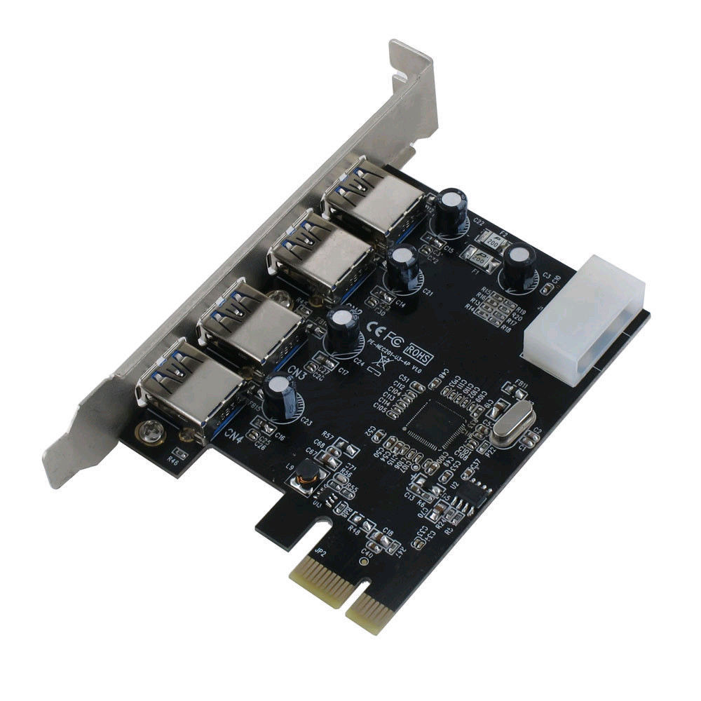 Wholesale-Free Shipping Superspeed 5Gbps 4 ports USB 3.0 PCIe Control Card / PCI Express to USB3.0 Converter Adapter Wholesale-Free Shipping Superspeed 5Gbps 4 ports USB 3.0 PCIe Control Card / PCI Express to USB3.0 Converter Adapter