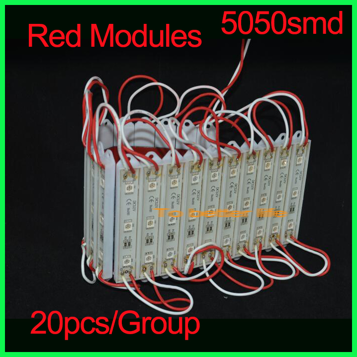 3 LEDs Super Brightness LED Module Light White red green blue yellow DC 12V Waterproof IP65 Module lights 5050 SMD LED Sign Light
3 LEDs Super Brightness LED Module Light White red green blue yellow DC 12V Waterproof IP65 Module lights 5050 SMD LED Sign Light