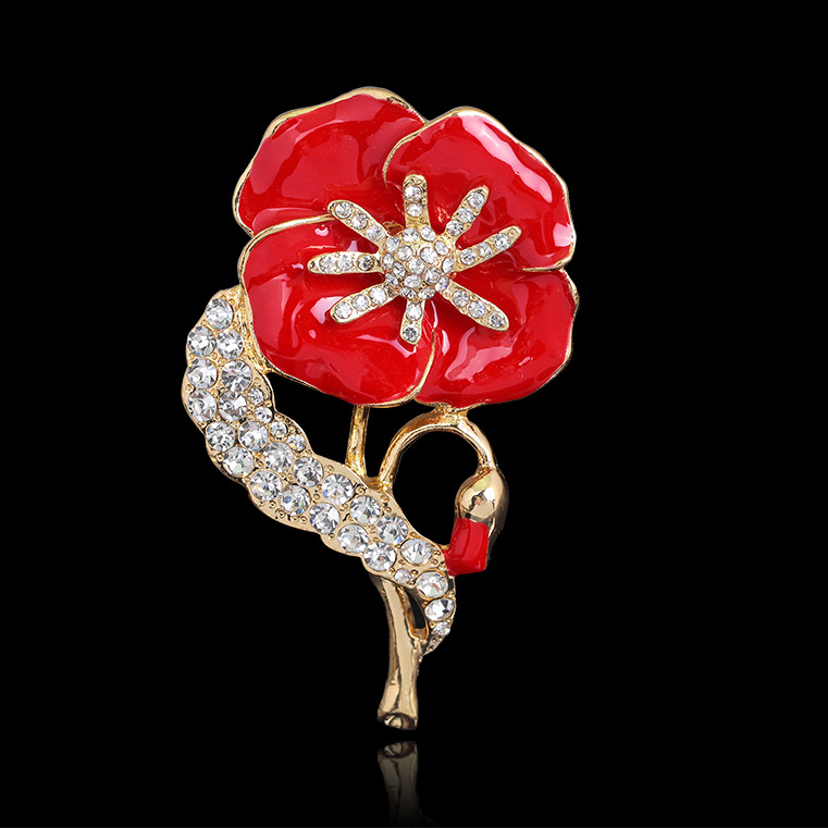 Celebrity Princess Kate style Poppy Flower Brooches Pins UK Fashion Hot Sale Red Poppy Flower Brooch Pins W585, Gray
Celebrity Princess Kate style Poppy Flower Brooches Pins UK Fashion Hot Sale Red Poppy Flower Brooch Pins W585, Gray