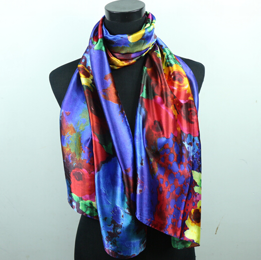 1pcs Volcano Red Yellow Flowers Royal Blue Scarves Women's Fashion Satin Oil Painting Long Wrap Shawl Beach Silk Scarf 160X50cm
1pcs Volcano Red Yellow Flowers Royal Blue Scarves Women's Fashion Satin Oil Painting Long Wrap Shawl Beach Silk Scarf 160X50cm