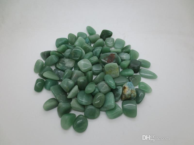 Wholesale 100g 15~25MM Natural Crystal Agate Tumbled stone Beads Chakra Healing reiki & lucky wish stone beads jewelry accessories