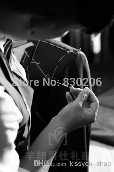 Wholesale- Custom Made suit New style white Groom Tuxedos Best Man Suit Men's Wedding Suits (Jacket+Pants+Vest+Tie)Free Shipping