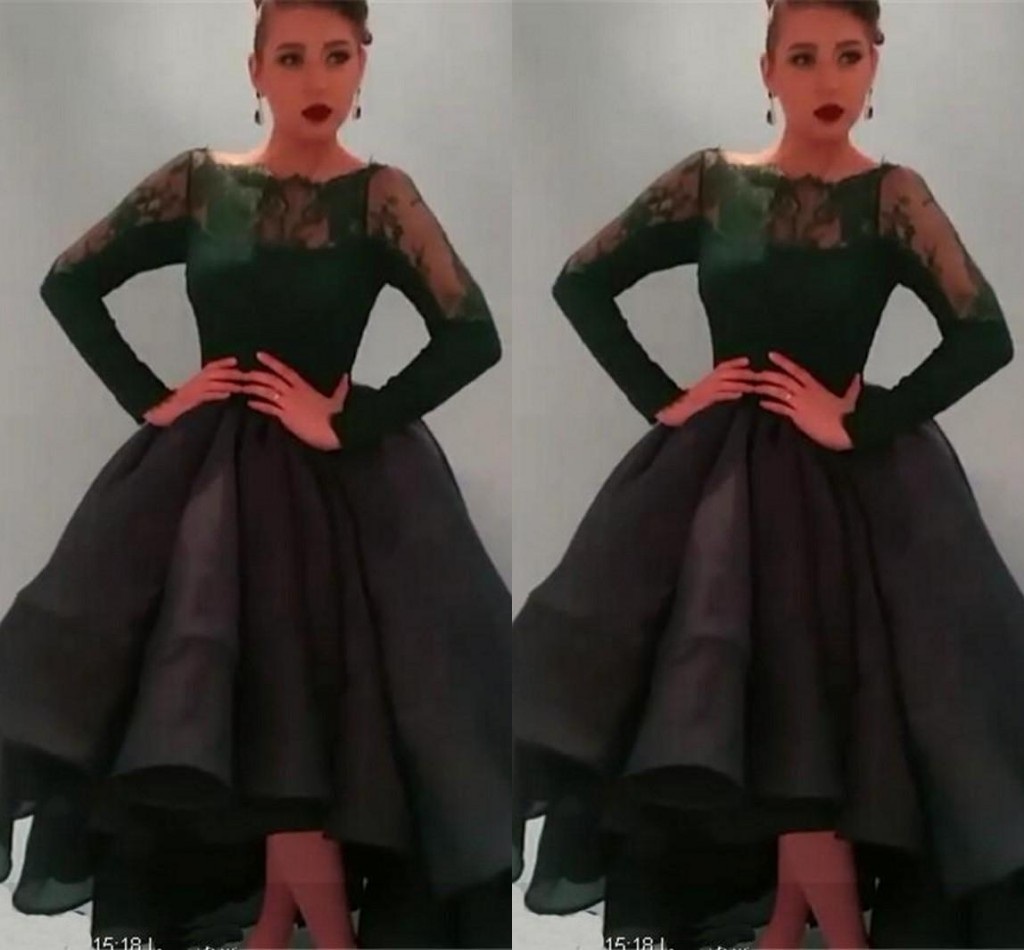 2015 Best Selling Sheer Neck Long Sleeve Prom Dresses Tea-length Ruched Organza Puffy Ball Gown Prom Dresses Stylish Lace Evening Dresses, Light yellow
2015 Best Selling Sheer Neck Long Sleeve Prom Dresses Tea-length Ruched Organza Puffy Ball Gown Prom Dresses Stylish Lace Evening Dresses, Light yellow