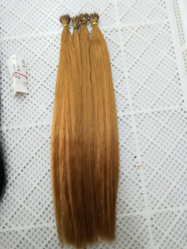 ELIBESS Hair Pre-bonded Hair Extension Nano Ring Virgin Human Hair 1g/s 100s /lot #27 #613 #60 Light Blonde Color Hairs
ELIBESS Hair Pre-bonded Hair Extension Nano Ring Virgin Human Hair 1g/s 100s /lot #27 #613 #60 Light Blonde Color Hairs