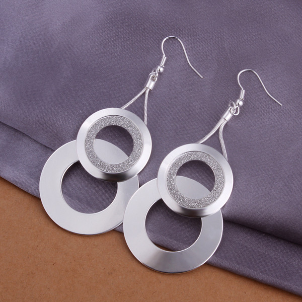 Brand new sterling silver plated Twice sanding earrings DFMSE322,women's 925 silver Dangle gemstone Chandelier earrings factory direct
Brand new sterling silver plated Twice sanding earrings DFMSE322,women's 925 silver Dangle gemstone Chandelier earrings factory direct