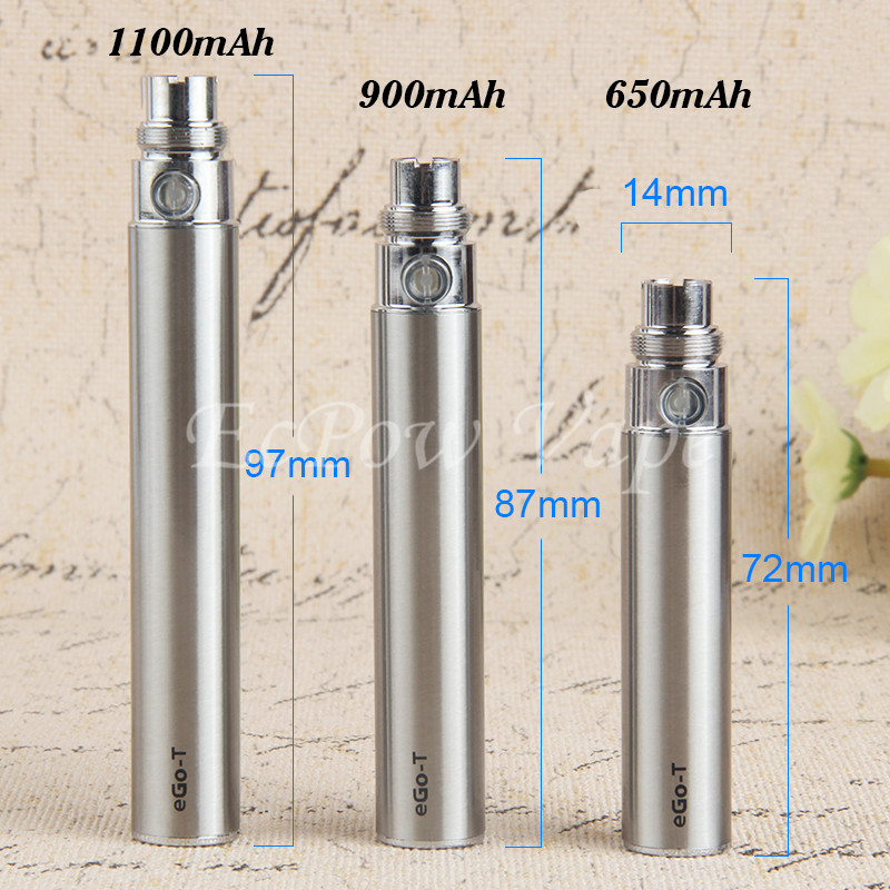 eGo-t Battery Vape eGo Evod Pen 510 Thread Batteries 650 900 1100 mah Vape Pen Come With USB Charger E-cigs Vaporizer Best Vapes
eGo-t Battery Vape eGo Evod Pen 510 Thread Batteries 650 900 1100 mah Vape Pen Come With USB Charger E-cigs Vaporizer Best Vapes