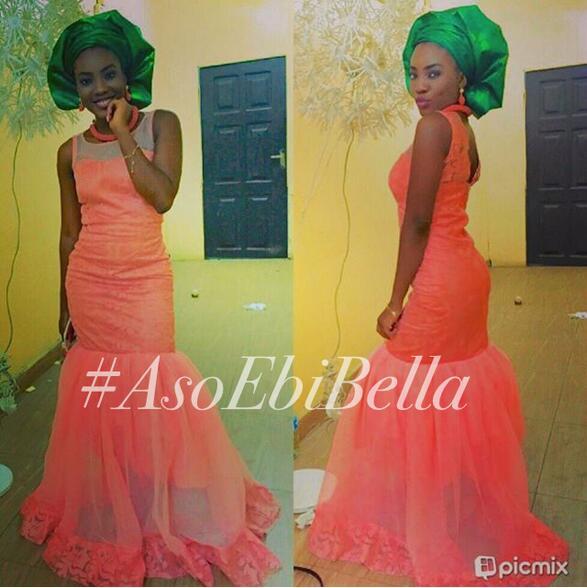 Aso Ebi Styles Mermaid Evening Dresses Sleeveless Nigerian Lace Evening Gowns Floor Length Formal Party Gowns, Water melon
Aso Ebi Styles Mermaid Evening Dresses Sleeveless Nigerian Lace Evening Gowns Floor Length Formal Party Gowns, Water melon