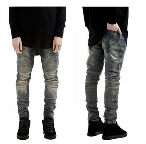 Autumn men ripped jeans slim fit denim pants tiedye jeans men pleated motorcycle biker jeans hip hop strech for man, As pic
Autumn men ripped jeans slim fit denim pants tiedye jeans men pleated motorcycle biker jeans hip hop strech for man, As pic