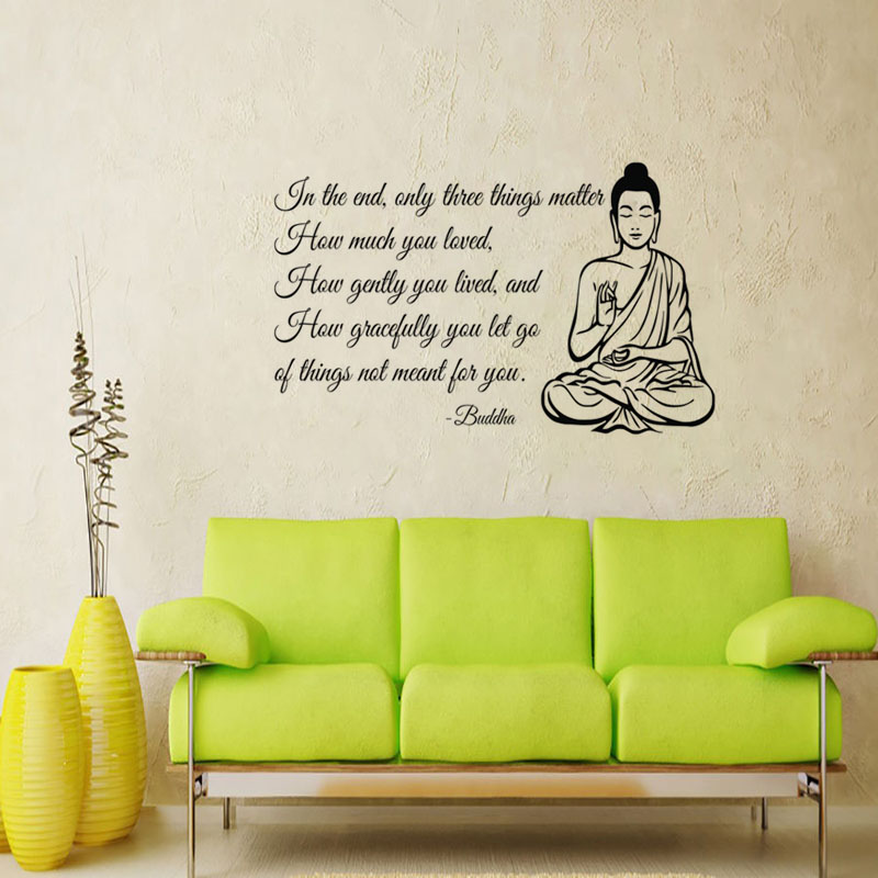 in the end only three things matter wall stickers quotes vinyl adhesive wall decals meditation buddha home decor
in the end only three things matter wall stickers quotes vinyl adhesive wall decals meditation buddha home decor