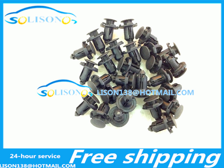 For Mitsubishi Pajero V73 V77 V93 V97 front / rear bumper installed nylon plastic snap clip