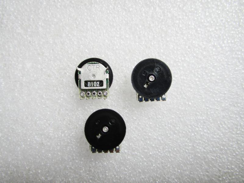 volume control potentiometer 5 feet 1K 14X1MM B102 twin turbo gear dial