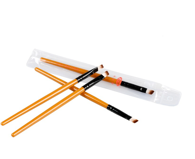 Pro Good Quality Elite Angled Eyebrow Brush Eye Brow Tool Color Black Or Brown Handle Random Delivery for Women Beauty