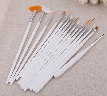 Nail Art Painting Tool 20pcs set Pen Polish Brush Set Kit Professional Nail Brushes Styling XB