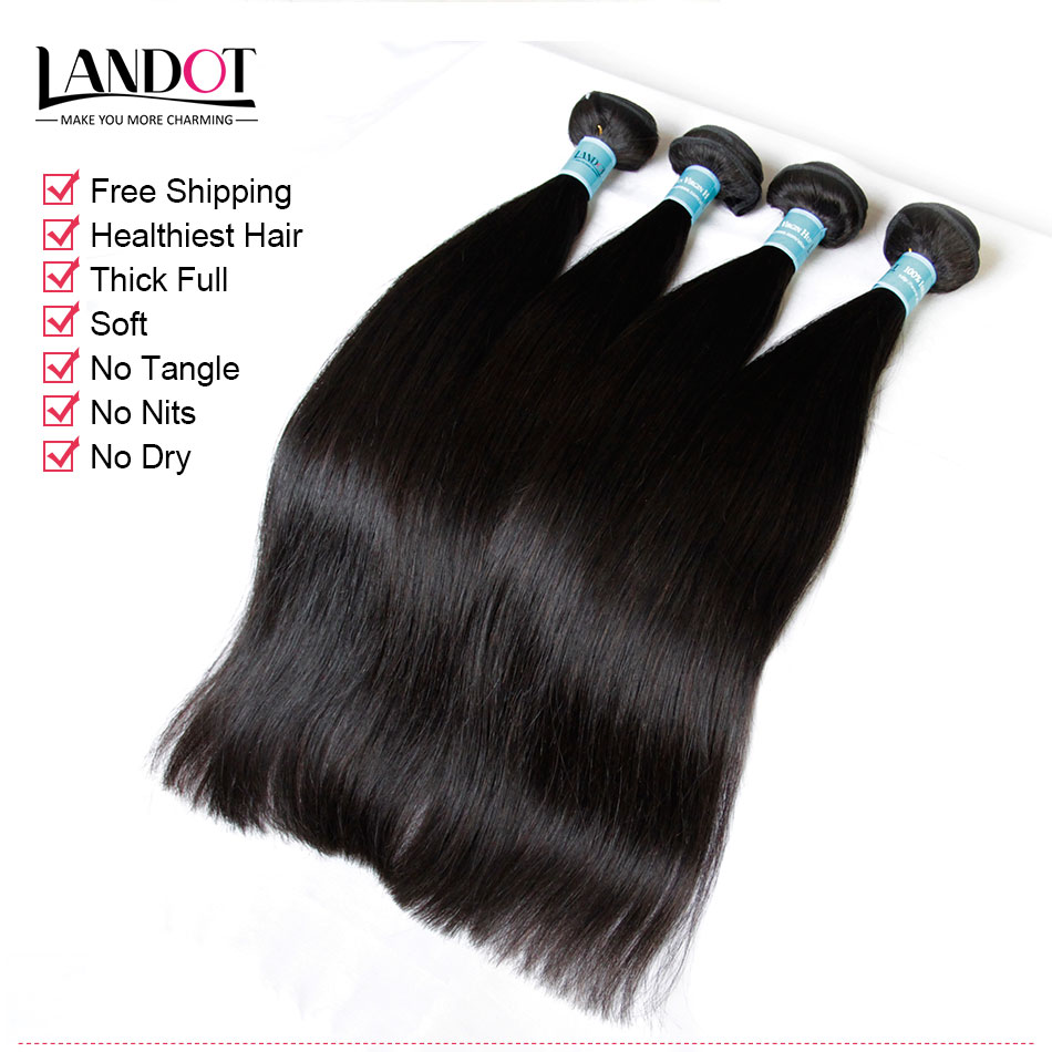 Cambodian Straight Hair Grade 8A Unprocessed Cambodian Human Hair Weave Bundles Cambodian Hair Extensions 3Pcs Lot Natural Black Can Color