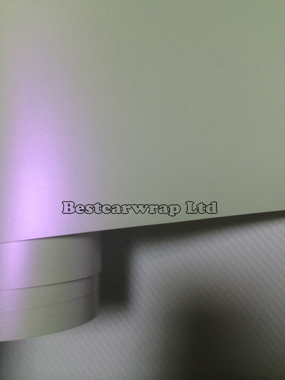 Satin Pearl Matt white Vinyl wrap Pearl Chameleon white - Purple Car wrap Film with air release Pearl white Matte Film 1.52*20m/5x67ft Rol