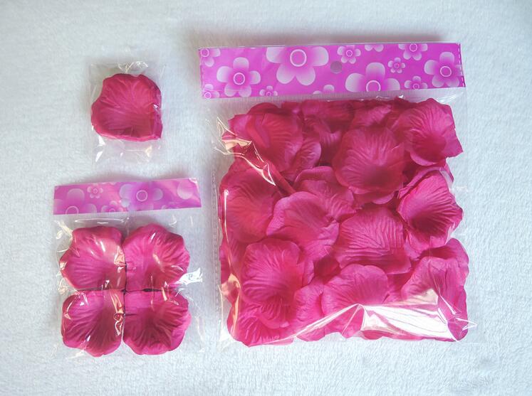 Rose petals silk flowers artificial flowers simulation Wedding petals false petalssilk rose petals free shipping FB003