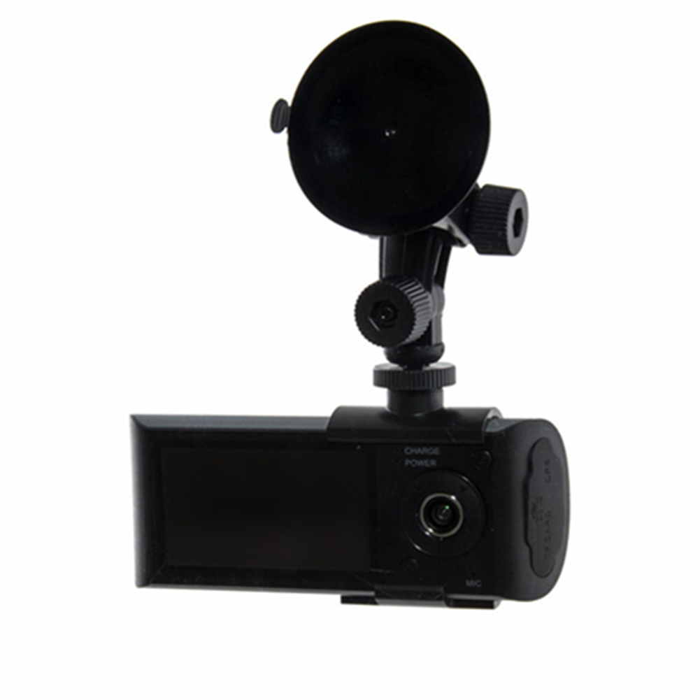R300 2.7 "LCD Wide Angle High Definition Dual Lens Dash Cameras Car Camera GPS Logger and G-sensor R300 Car DVR R300