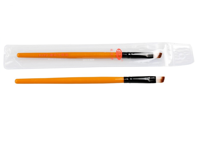 Pro Good Quality Elite Angled Eyebrow Brush Eye Brow Tool Color Black Or Brown Handle Random Delivery for Women Beauty