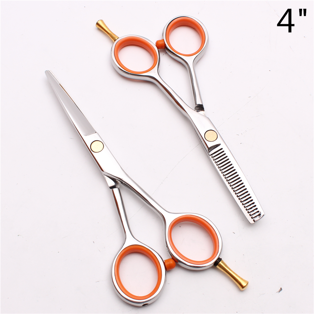 4" 11.5cm JP 440C Customized Logo Professional Human Hair Scissors Barbers' Hairdressing Shears Cutting Thinning Scissors Style Tools C1017
4" 11.5cm JP 440C Customized Logo Professional Human Hair Scissors Barbers' Hairdressing Shears Cutting Thinning Scissors Style Tools C1017