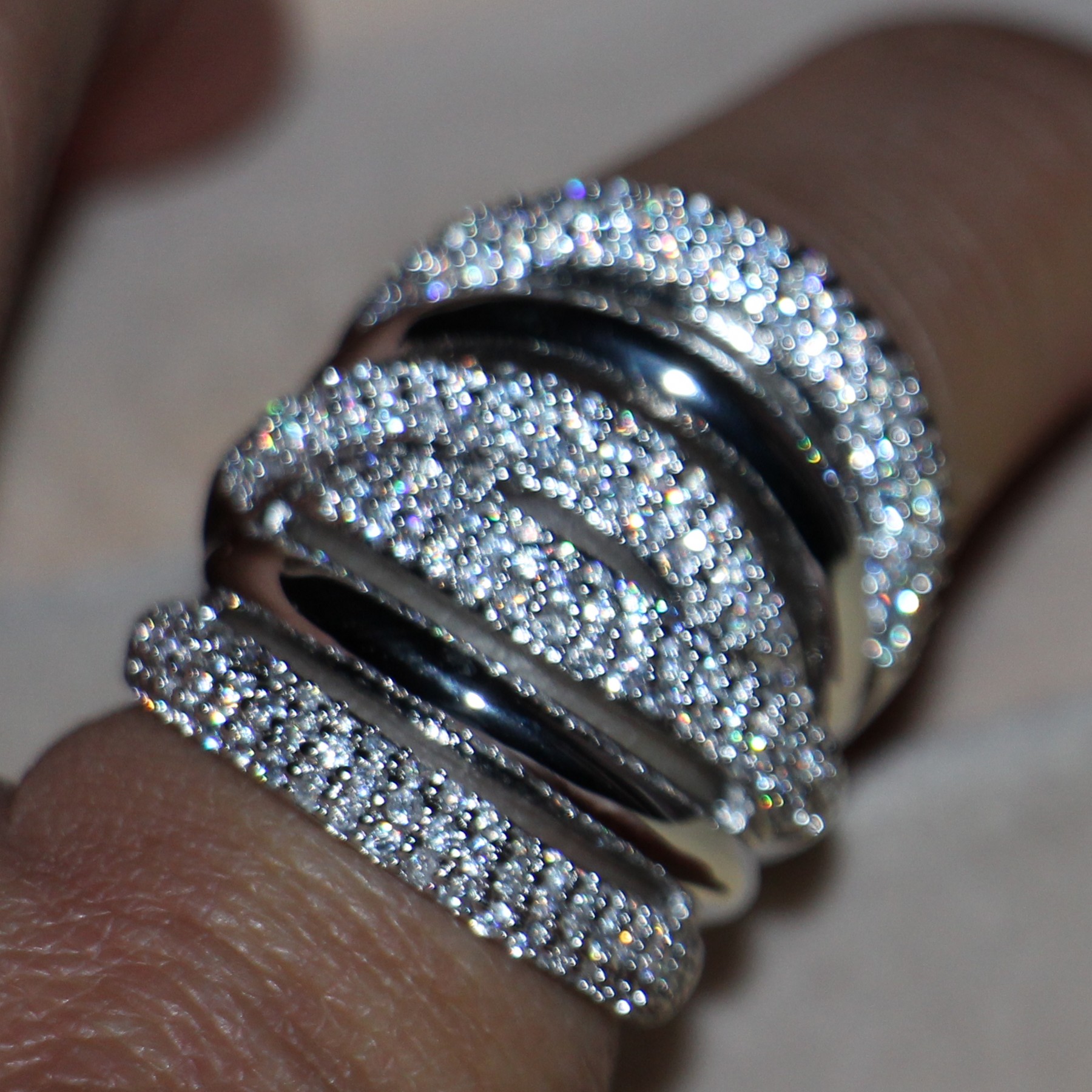 Elegant Victoria Wieck Zirconia Wedding Engagement Band Ring 14kt White Gold Filled Womens Fashion Jewelry Gift Size 6-9