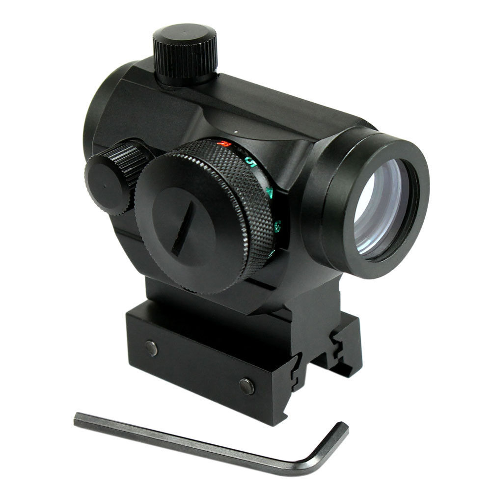 Tactical Reflex Red Green Dot Sight Scope w/ Dual High / Low Profile Rail Mounts
Tactical Reflex Red Green Dot Sight Scope w/ Dual High / Low Profile Rail Mounts