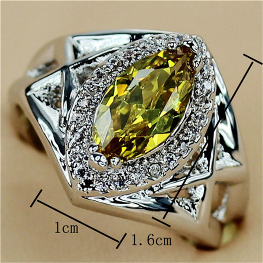 The new listing Noble Generous MN139 sz#6 7 8 9 White Cubic Zirconia and Morganite Cubic Zirconia Wholesale Copper Rhodium Plated Cute RING