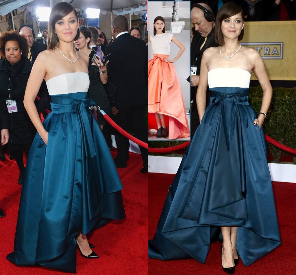 Marion Cotillard Strapless Celebrity Prom Dresses Elegant Ruched Satin High Low Long Evening Gowns Red Carpet Formal Dress
Marion Cotillard Strapless Celebrity Prom Dresses Elegant Ruched Satin High Low Long Evening Gowns Red Carpet Formal Dress