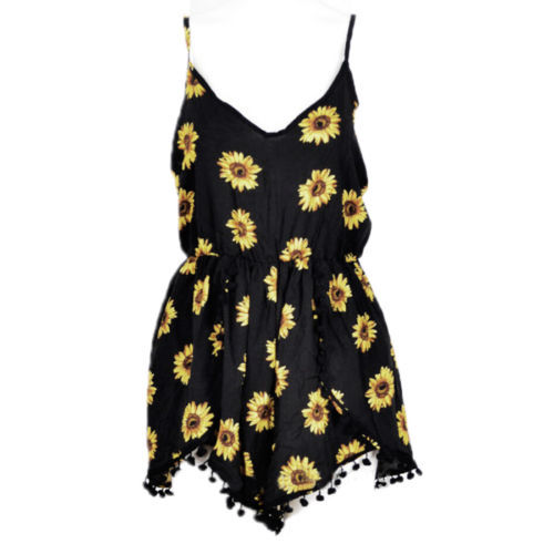Fashion NiceFashion Sexy Women Celeb V Neck Playsuit Party Summer Beach Jumpsuit Shorts Pant